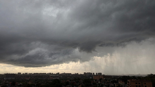 Сегодня утром в Ростове. Источник фото: 1rnd.ru