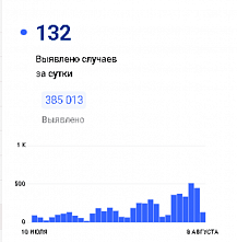 За воскресенье на Дону выявили только 132 заболевших COVID-19