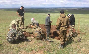 В Шолоховском районе найдены останки советских бойцов