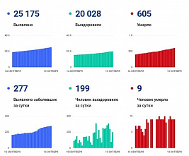 Коронавирус в Ростовской области: статистика на 13 октября