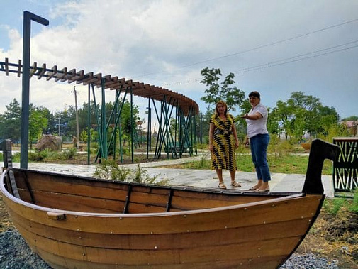 В Кагальнике открыли парк «Рыбацкий берег»