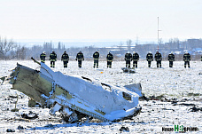 Крувшение самолета в Ростове