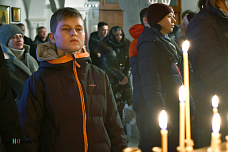 в главном храме ЮВО отмечают Рождество Христово