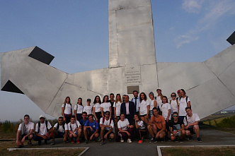 Веломарафон по линии Миус-фронта