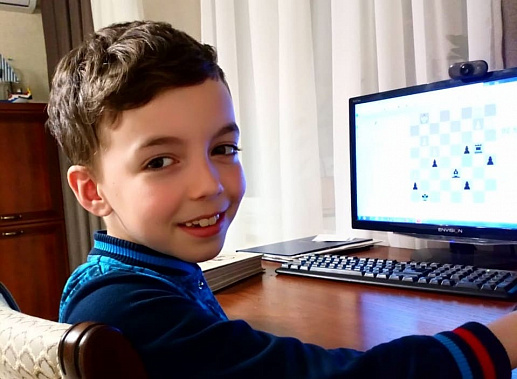 Призер двух турниров «Лиги «Наше времени» Степан Мамченко из Таганрога