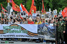 На Дону численность рядов «Бессмертного полка» превысила 250 тысяч человек