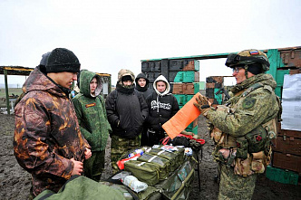 Якутский болотоход в зоне СВО