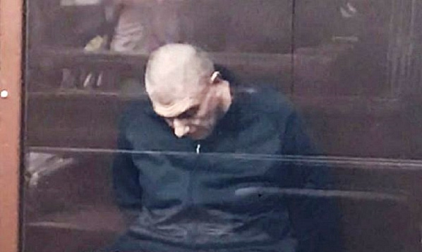 А. Чередник на скамье подсудимых. Источник фото: Мариам Папахчян / 