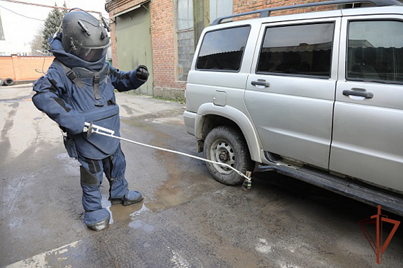 В Южном округе Росгвардии отметили день создания инженерной службы