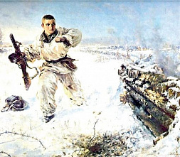 Защитники родины достойны икон