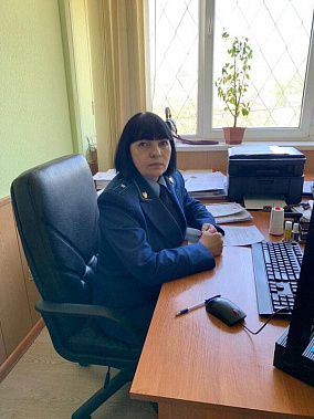 Старший помощник прокурора Железнодорожного района Ольга Соболевская