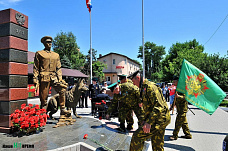 Из Сахалина на донскую землю пришло знамя победы 