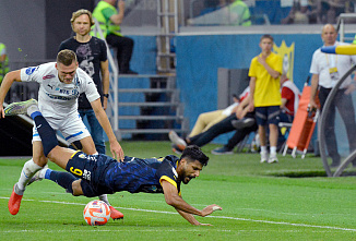 Футболисты «Ростова» на домашней арене проиграли московскому «Динамо»