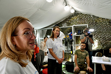 08 09 2025 В Ростове Мария Ситтель занималась вопросами участников СВО и их семей