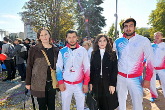 Город принял эстафету