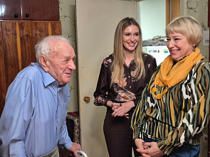  Ростовского фронтовика Ивана Калиниченко поздравили главы страны, региона, представители «Единой России»