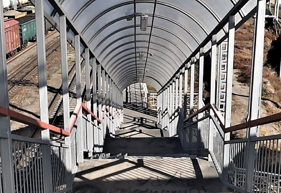 На ростовском железнодорожном вокзале, как видим, толп пассажиров не наблюдается