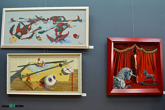 В Ростове проходит выставка картин-головоломок Олега Игнатова