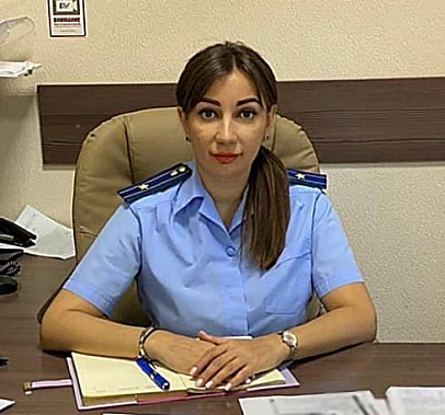 Заместитель прокурора Железнодорожного района Ростова Анна СМОЛЕНСКАЯ