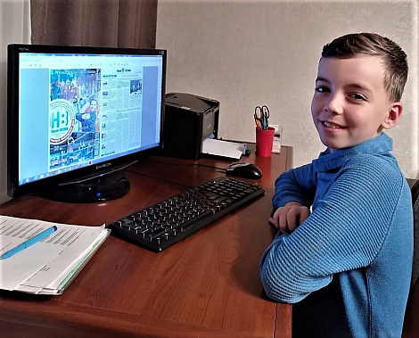 Рейтинг-фаворит турнира среди мальчиков до 13 лет Степан Мамченко