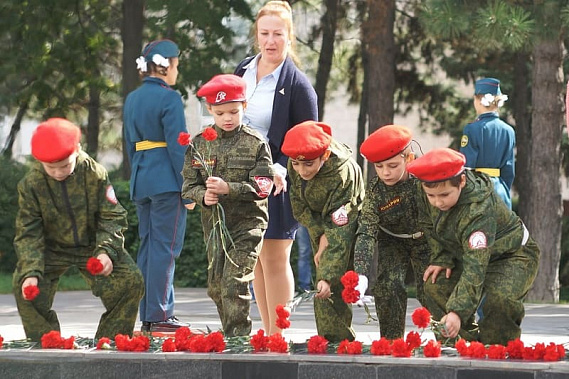 В донской столице стало больше на 560 юнармейцев
