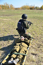 Трудовые будни спецназа