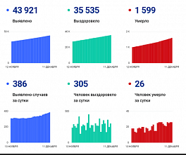 Коронавирус в Ростовской области: статистика на 11 декабря