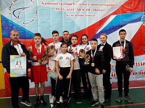 В Красном Сулине прошло открытое первенство района по боксу