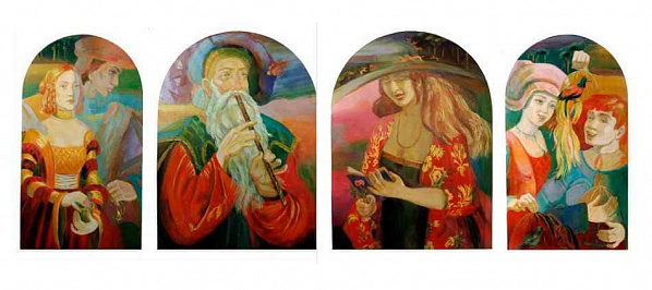 На картинах – музыка Моцарта