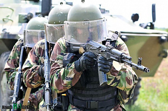 В Ростове отметили День войск национальной гвардии.