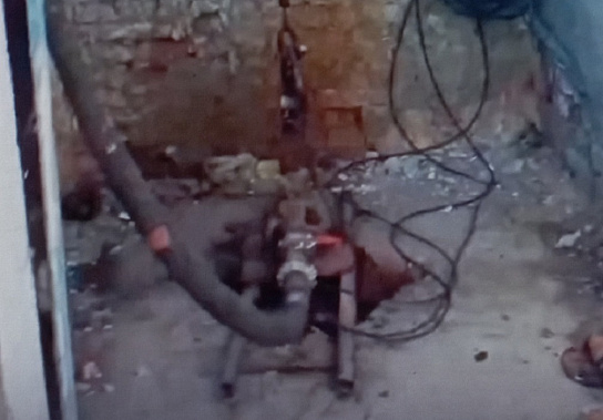 Та самая пересохшая скважина в поселке Шоссейный.. 