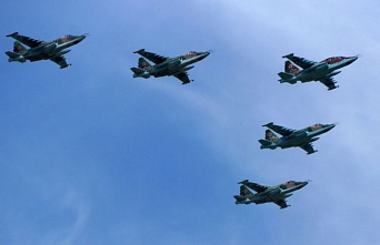 Штурмовики ЮВО готовятся к параду Победы