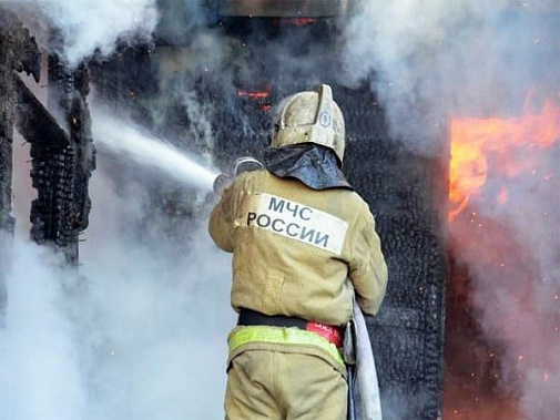 В Морозовске в пожаре погиб мужчина