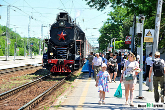 Паровоз отправится в Таганрог на День Победы