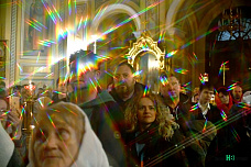 В кафедральном соборе прошли Пасхальные богослужения