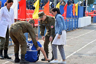 Проверка физподготовки командного состава учебного центра дала ожидаемый результат