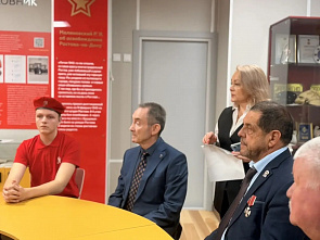  С ростовскими школьниками встретились ликвидаторы последствий аварии на Чернобыльской АЭС