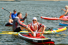 31 08 2025 Дед Мазай, фараоны и эльфы проплыли на сапах по Дону