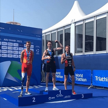 Донской паралимпиец стал чемпионом мира по триатлону