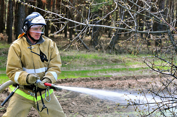 В области готовятся к лесным пожарам