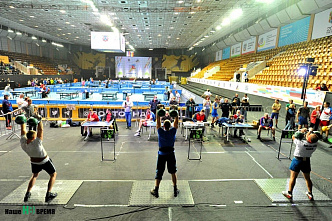 В ростовском Дворце спорта завершаются соревнования Спартакиады Дона