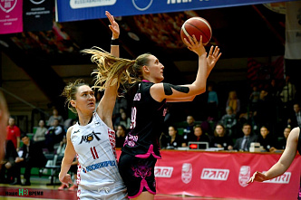БК « Пересвет- ЮФУ» дома уступает баскетболисткам столичного МБА