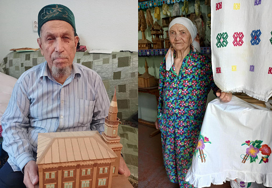 Сабирджан и Рушания Тактаровы.