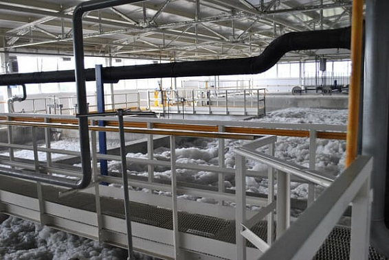 Очистные сооружения Аксая вышли на этап пуска-наладки