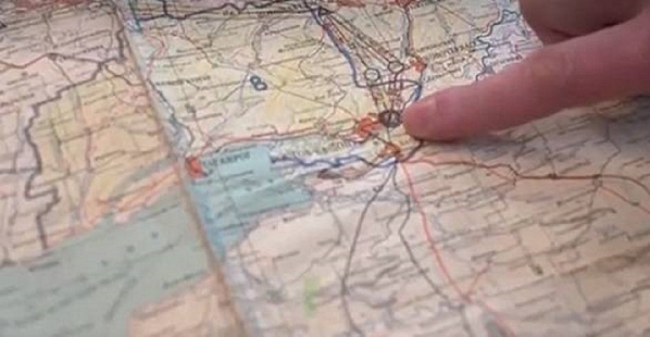 На картах ВСУ Таганрог и Ростов значились в качестве целей украинского наступления. Источник фото: РИА Новости.