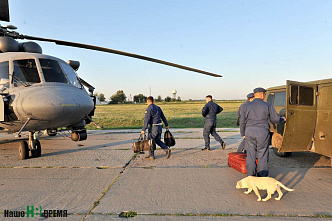 Донские вертолетчики перелетели на учения в Северную Осетию