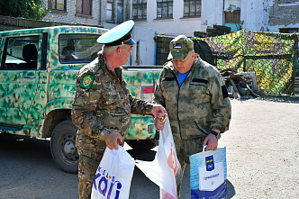 Ветераны-пограничники в зону СВО гуманитарку  возят регулярно