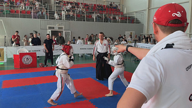 В Ростове прошел благотворительный турнир по спортивной дисциплине косики карате-до