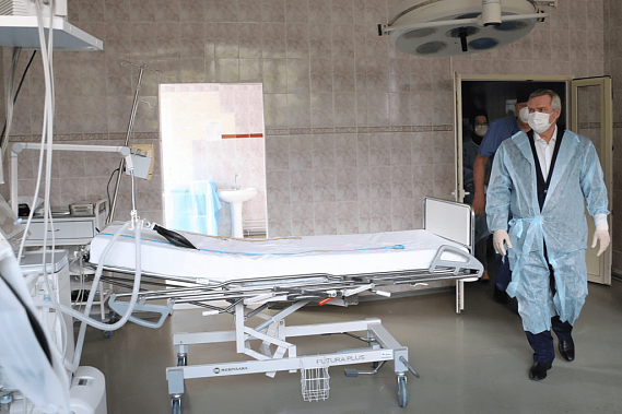 В Ростовской области коечный фонд в больницах заполнен менее чем на 10%