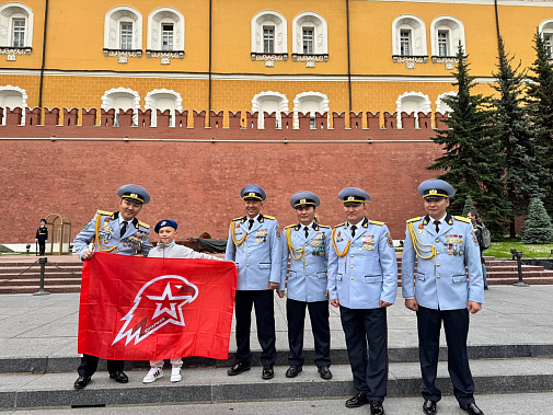 Юнармеец из донской слободы Большекрепинской побывал в Кремле